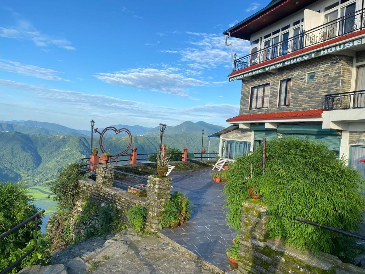 Panoramic View Guest House Sarangkot Pokhara Bagian luar foto