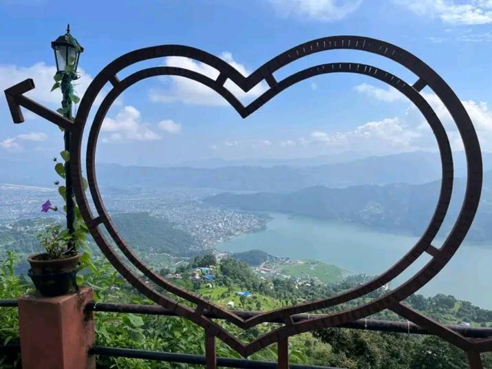 Panoramic View Guest House Sarangkot Pokhara Bagian luar foto