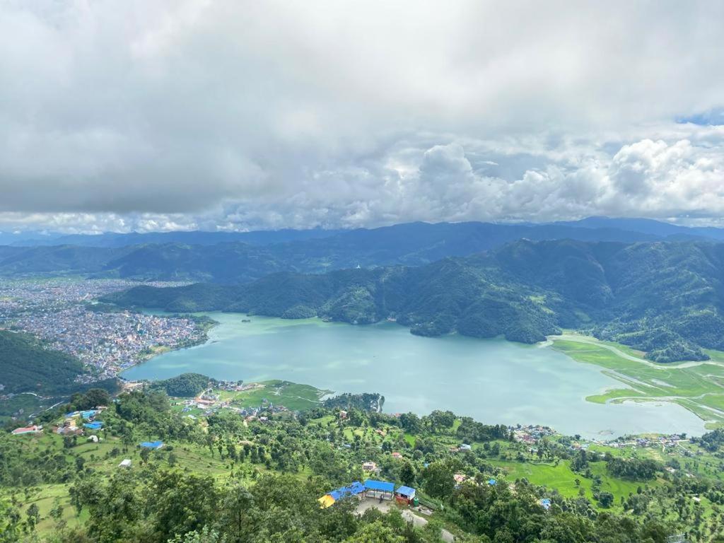 Panoramic View Guest House Sarangkot Pokhara Bagian luar foto