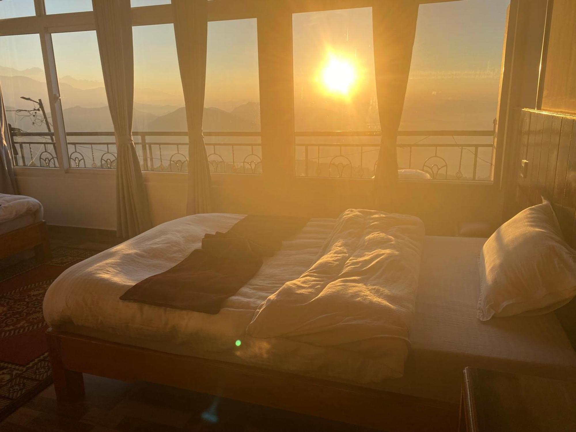 Panoramic View Guest House Sarangkot Pokhara Bagian luar foto