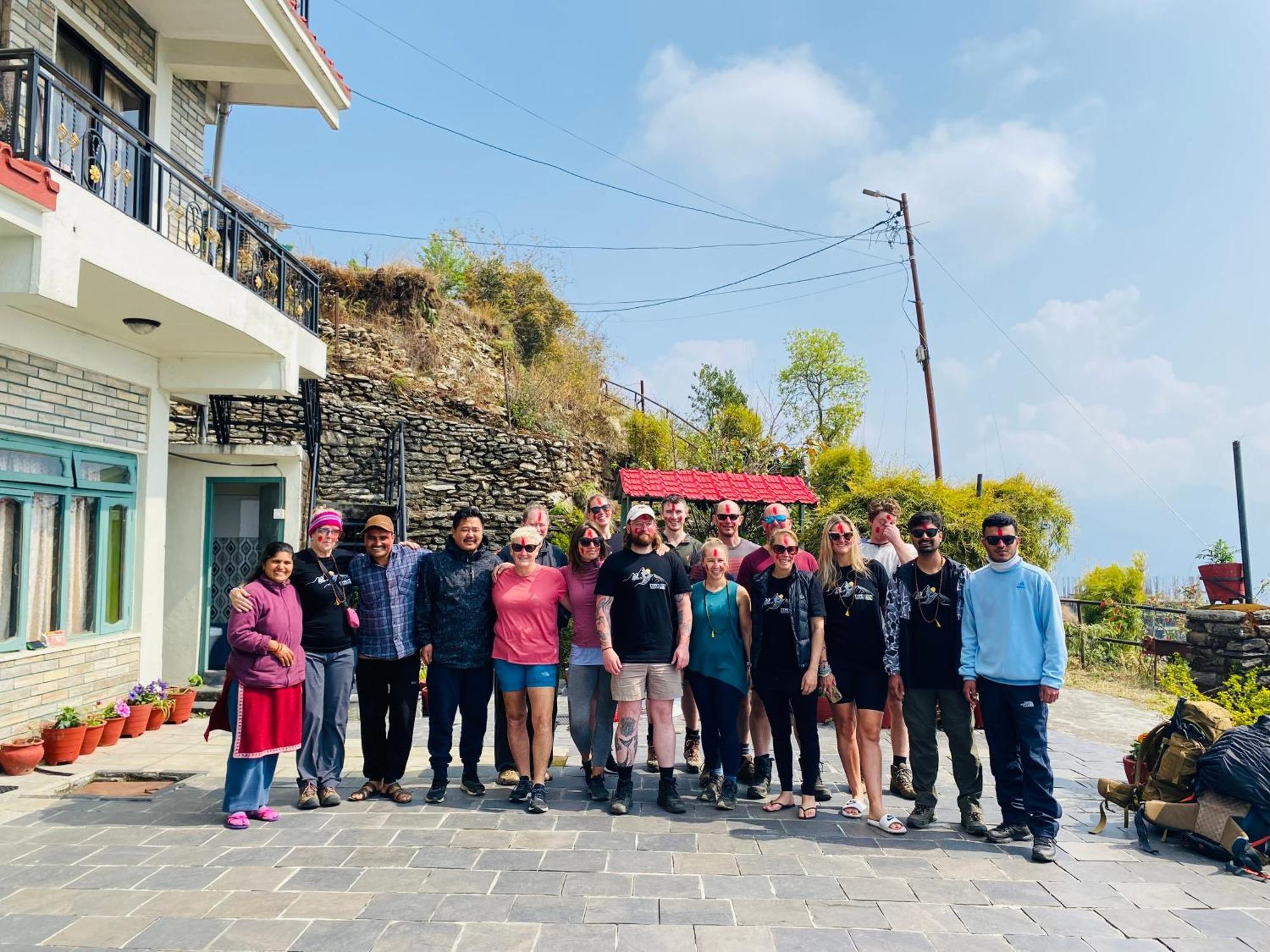 Panoramic View Guest House Sarangkot Pokhara Bagian luar foto