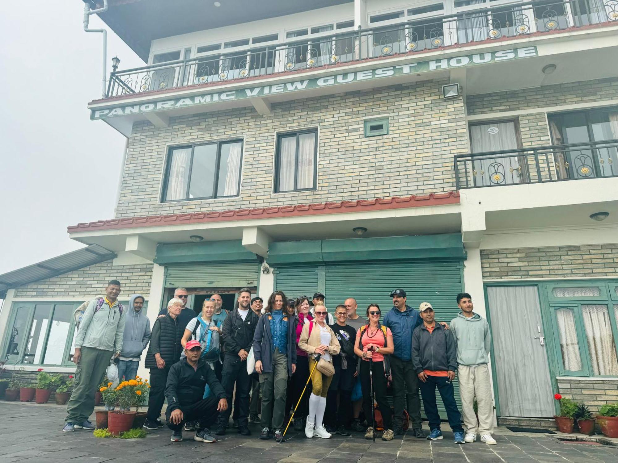 Panoramic View Guest House Sarangkot Pokhara Bagian luar foto